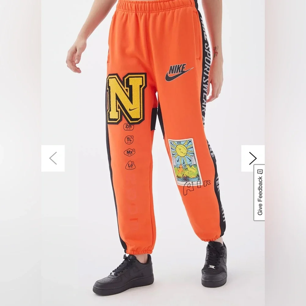 NIKE ELEMENTS HOODIE & SWEATPANTS SET ULTRA RARE ORANGE COLOR-WAY BRAND NEW NWT - Picture 7 of 16